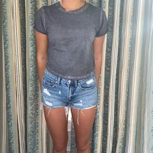 Pacsun cropped tee